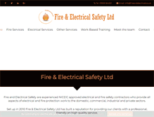 Tablet Screenshot of fireandelectrical.co.uk